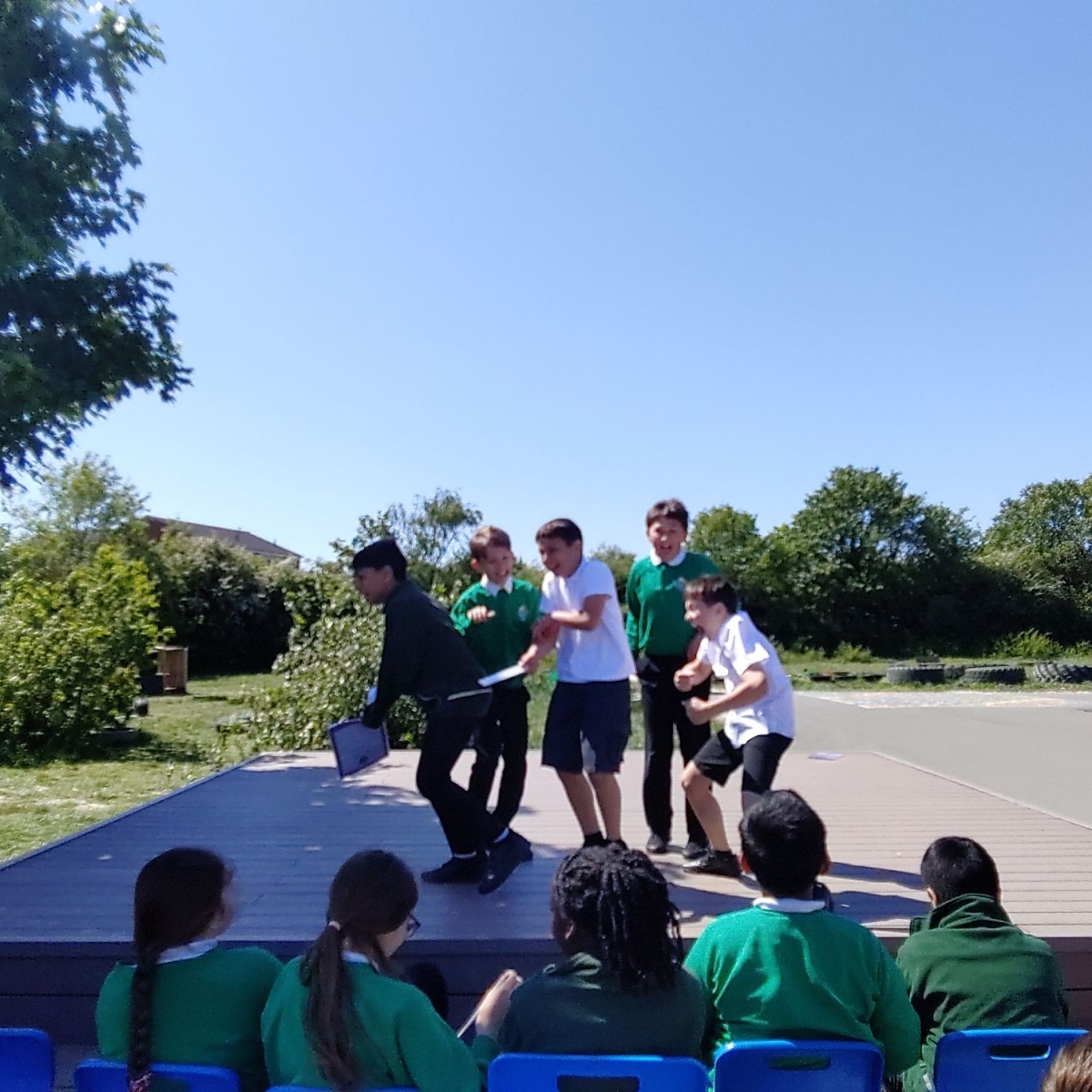 Beaver Green Primary School - Acting!